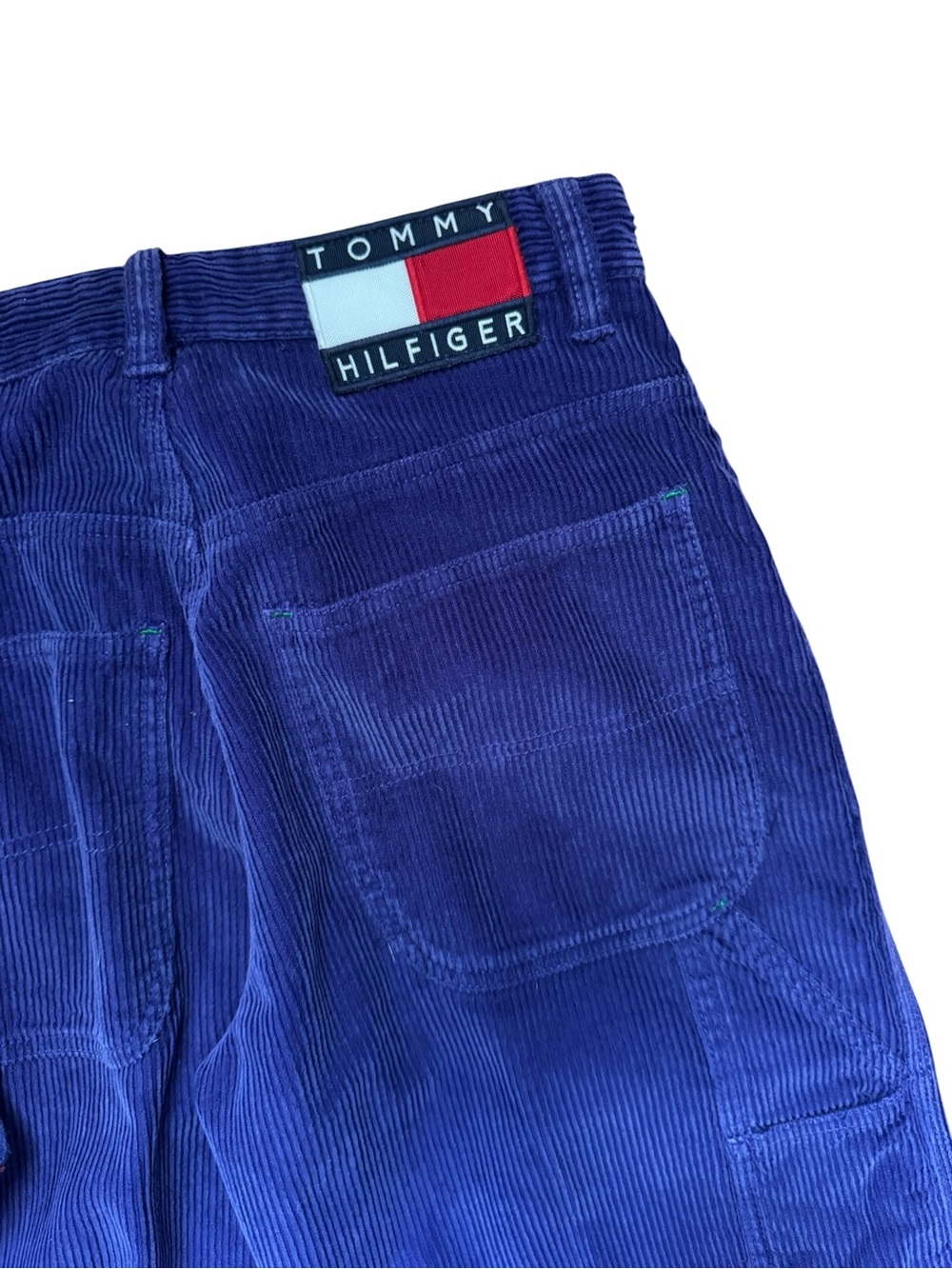 Women’s Vintage Tommy Hilfiger Blue- Purple Corduroy Pants